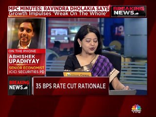Expect a 15-25 basis points cut in October and a pause after that, says Aditi Nayar of ICRA