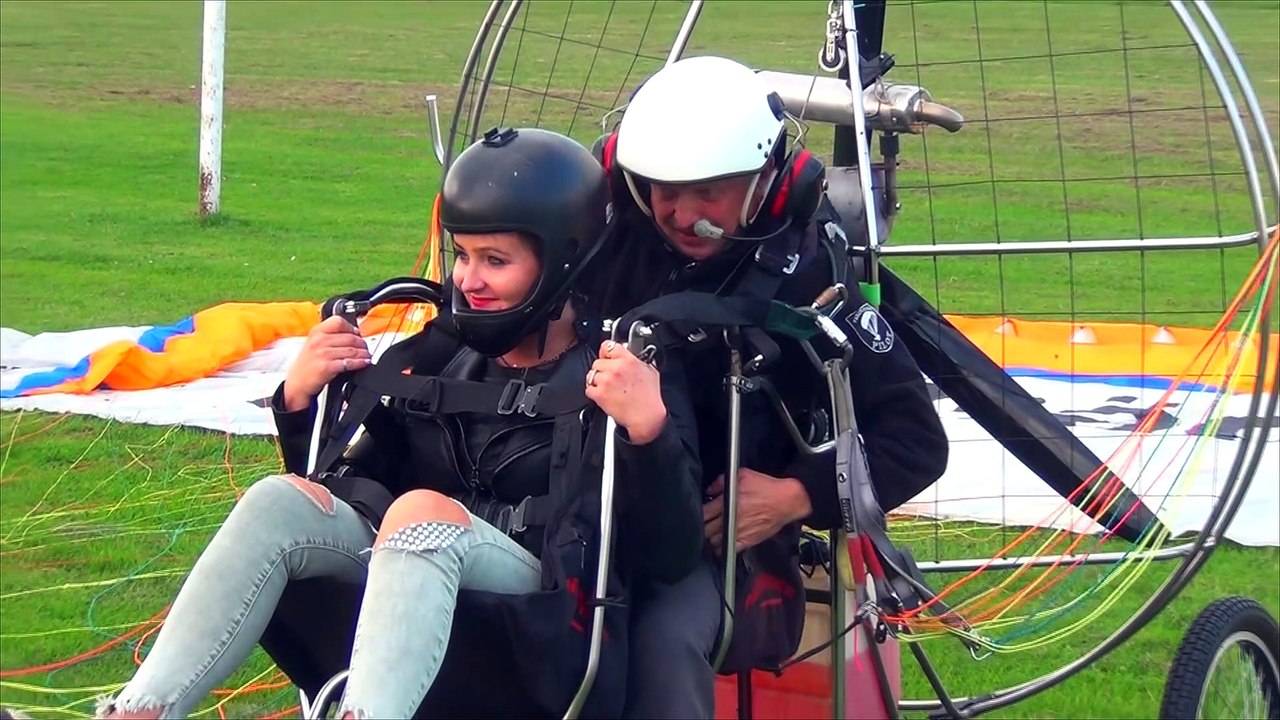 Kasia in the air