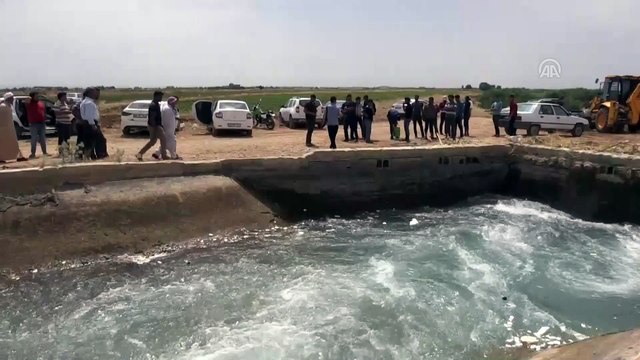 Şanlıurfa'da sulama kanalına giren kişi kayboldu