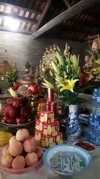 Buddhist ceremony for parent in Vietnam