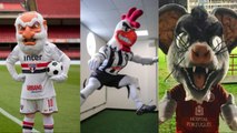 Veja os mascotes 'pistolas' do futebol brasileiro