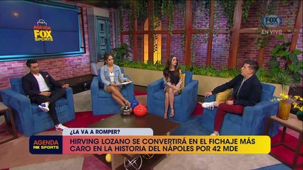 Agenda FS: 'Chucky' Lozano y un enorme reto en Italia