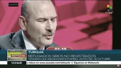 Gobierno turco extiende fecha para que refugiados salgan de Estambul