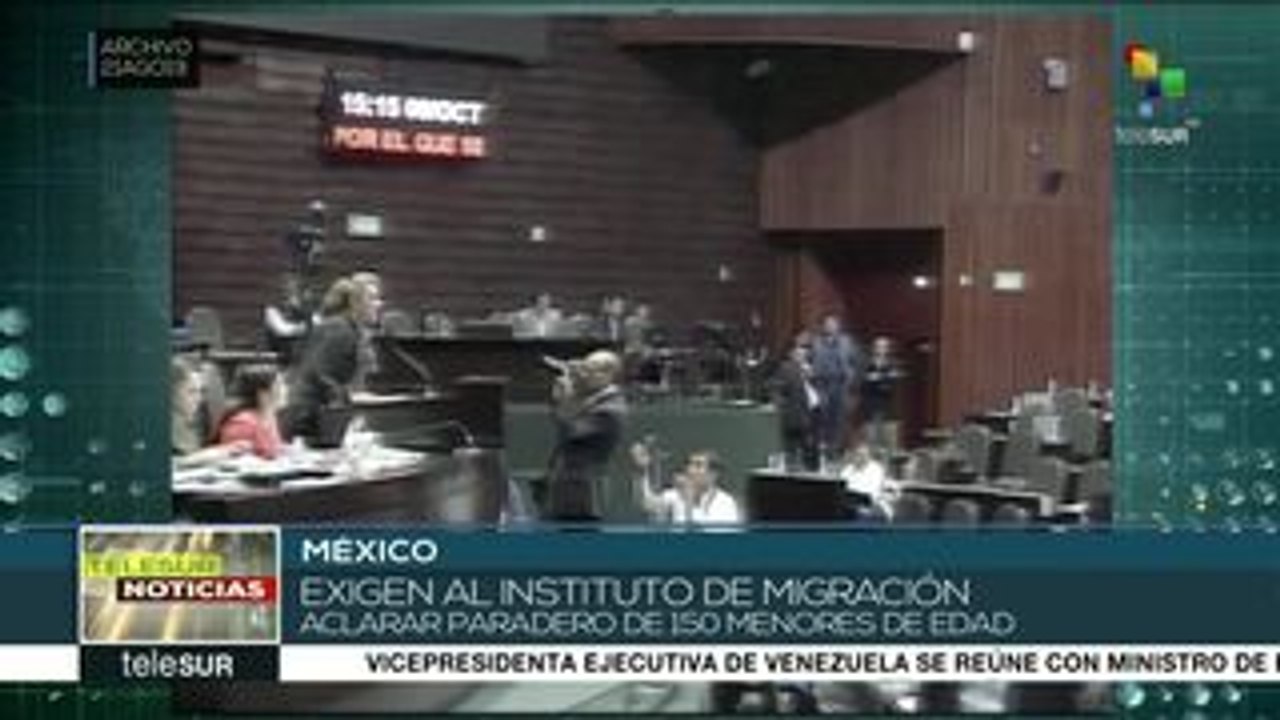 Exigen mexicanos al INM que aclare paradero de 150 niños desaparecidos