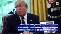 Trump Has Spent Nearly One Third of His Presidency Visiting His Own Business Properties