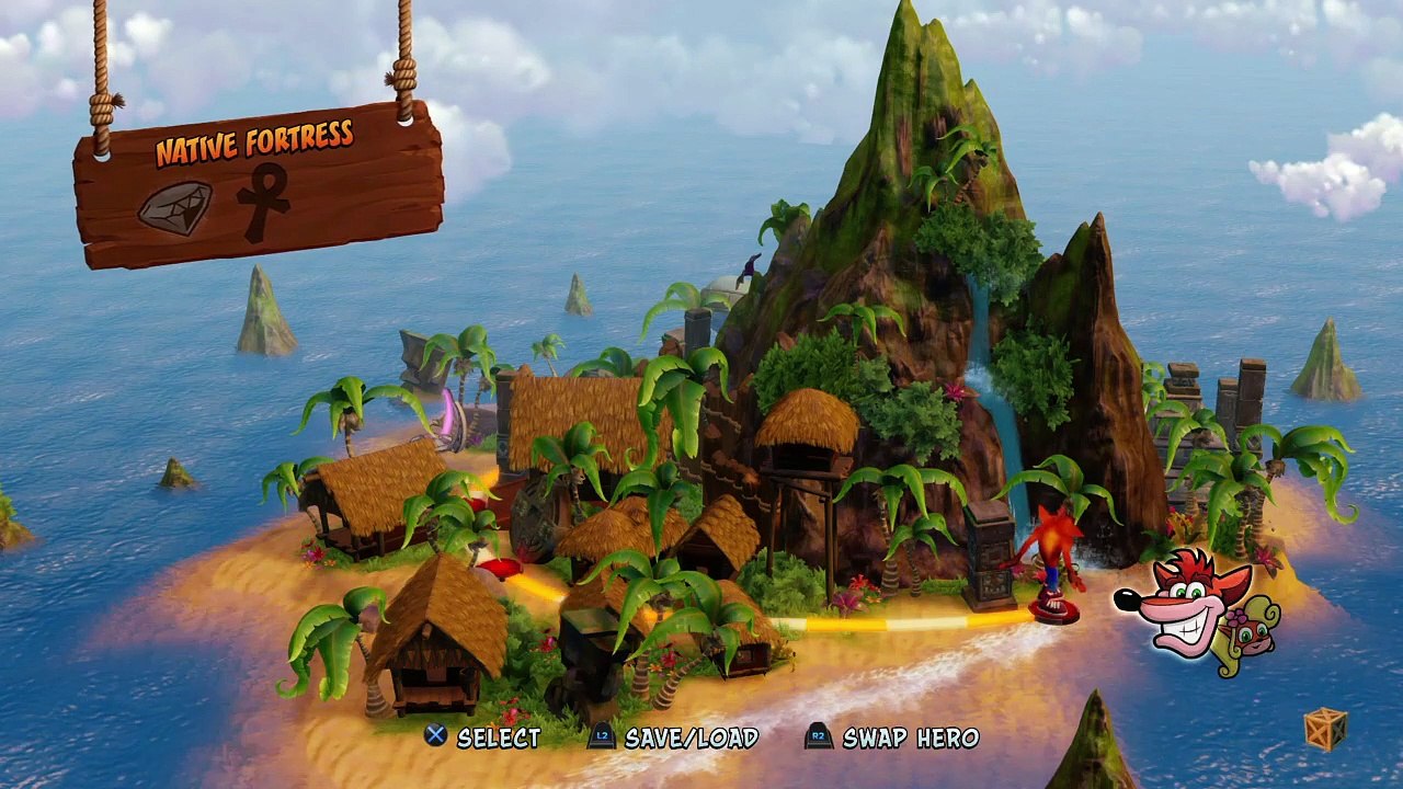 Brad VS. Dad challenge playing Crash Bandicoot in the desert (Part 4)