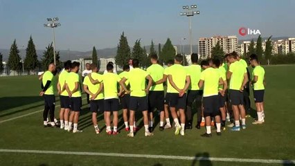 Akhisarspor'da Bursaspor maçı hazırlıkları başladı