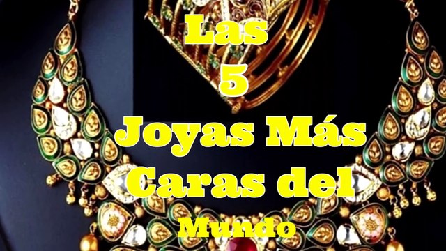 Patricia Olivares Taylhardat con las 5 Joyas mas famosas en el mundo