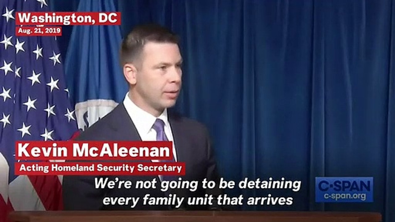 Acting DHS Secretary Says There Is 'No Intent To Hold Families For A Long Period Of Time'