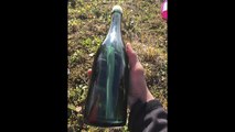 Une bouteille à la mer retrouvée après cinquante années de dérive