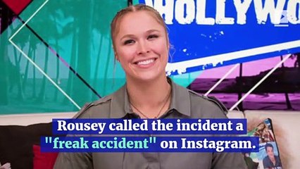 Ronda Rousey Nearly Loses Finger Filming TV Show