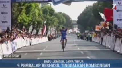 Pembalap Australia Rajai Etape 3 Tour de Indonesia 2019