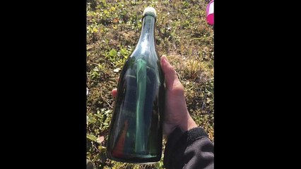 Flaschenpost aus dem Kalten Krieg