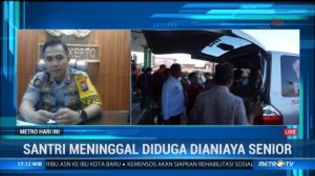 Seorang Santri di Mojokerto Tewas Akibat Dianiaya Senior