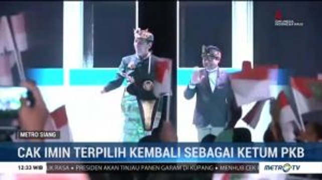 Cak Imin Kembali Pimpin PKB