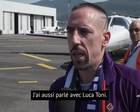 Transfert - Ribéry : Luca Toni m'a dit que la Fiorentina est un grand club