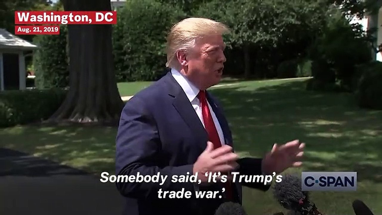 Watch: Trump Calls Himself 'The Chosen One' When Talking About China Trade War
