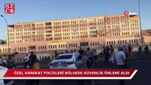 Şanlıurfa’da patlayıcı madde fünye ile patlatıldı