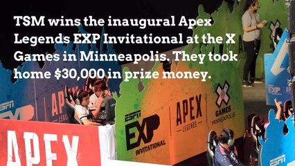 TSM Takes Gold At The Apex Legends EXP Invitational