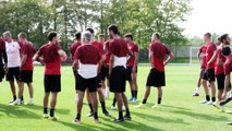 L'allenamento di mercoledì 21 agosto