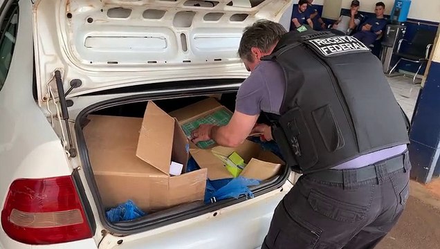 Carga de R$ 20 mil em eletrônicos, que seria entregue em Cascavel, é apreendida pela Receita