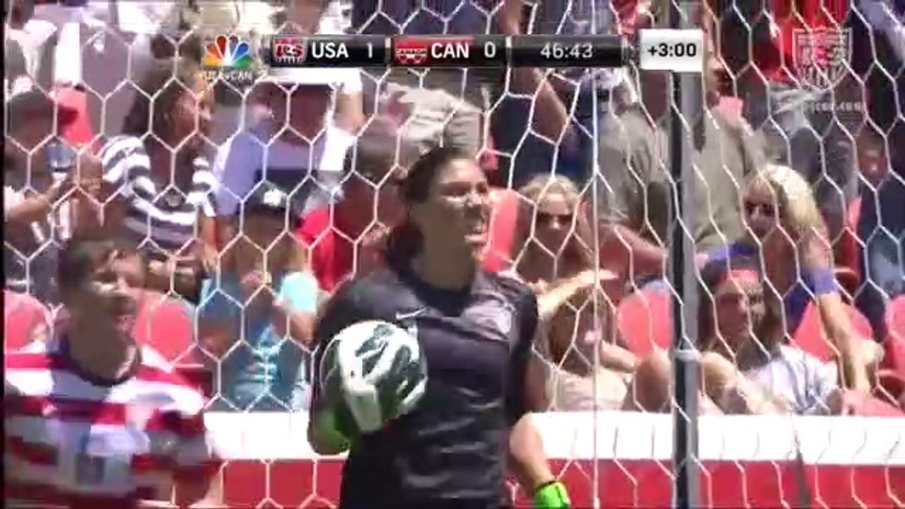 video- save miraculous goalkeeper of the US team  فيديو- صدة إعجازية لحارسة مرمى المنتخب الأمريكي - !‎