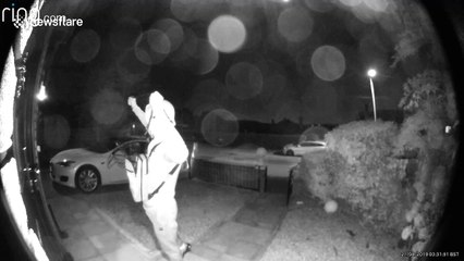 Shocking moment robbers use keyless hack to steal £90,000 Tesla in 30 seconds in UK