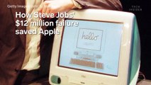 Steve Jobs left Apple to start a new computer company. His $12 million failure saved Apple.
