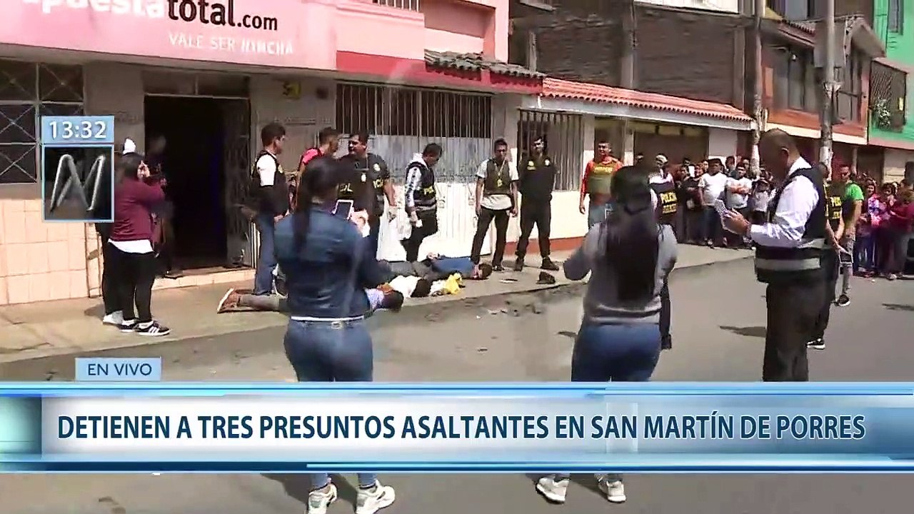 Policia captura banda de venezolanos que pretendian robar local de apuestas