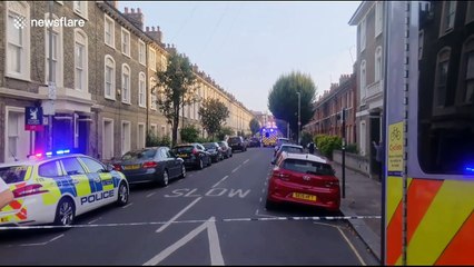 Air ambulance rushes to aid of suspected stabbing victim in south London