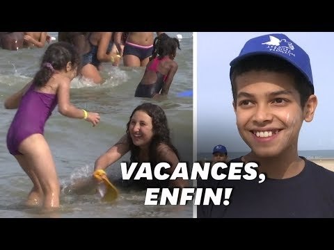 À Deauville, le Secours populaire organise des vacances pour 50.000 enfants défavorisés