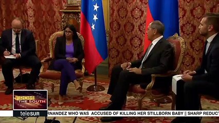 Venezuela Vp Meets With Russia's Sergei Lavrov