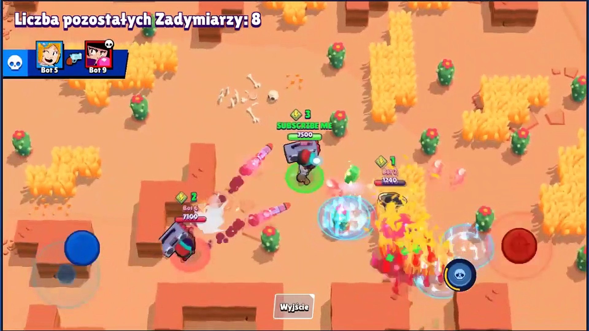 Brawl Stars Private Server Custom Brawlers Gameplay Part 1 2019 Video Dailymotion - video de brawl star bfa