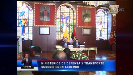 Suscribieron acuerdo entre Ministerios de Defensa y Transporte para impulsar el desarrollo marítimo