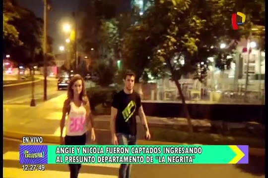 Captan a Nicola Porcella ingresando a casa de Angie Arizaga tras polémico video