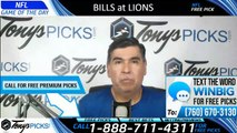 Bills Lions NFL Pick 8/23/2019