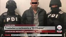 Trasladan a reclusorio Sur a 'El Chupas' agresor del reportero