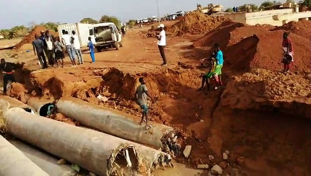LES MALADES TRANSFÉRÉS DANS DES CONDITIONS AHURISSANTES APRÈS L’AFFAISSEMENT DU PONT