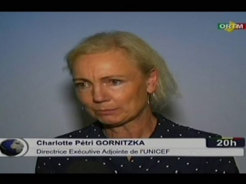 ORTM /Audience de la Directrice adjointe de l’UNICEF, Charlotte GORNITZA avec le Premier Ministre à la primature