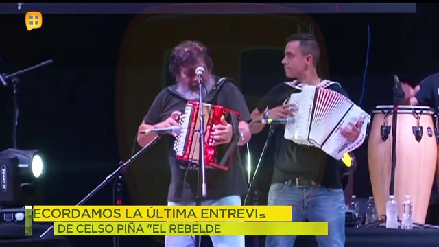 Recordamos la última entrevista de Celso Piña. | Ventaneando