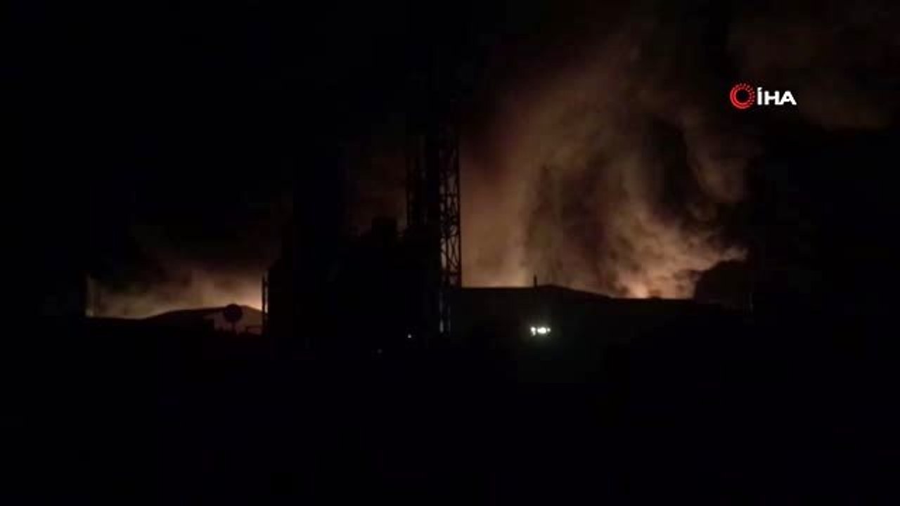 Geri dönüşüm fabrikasındaki yangın kontrol altına alındı