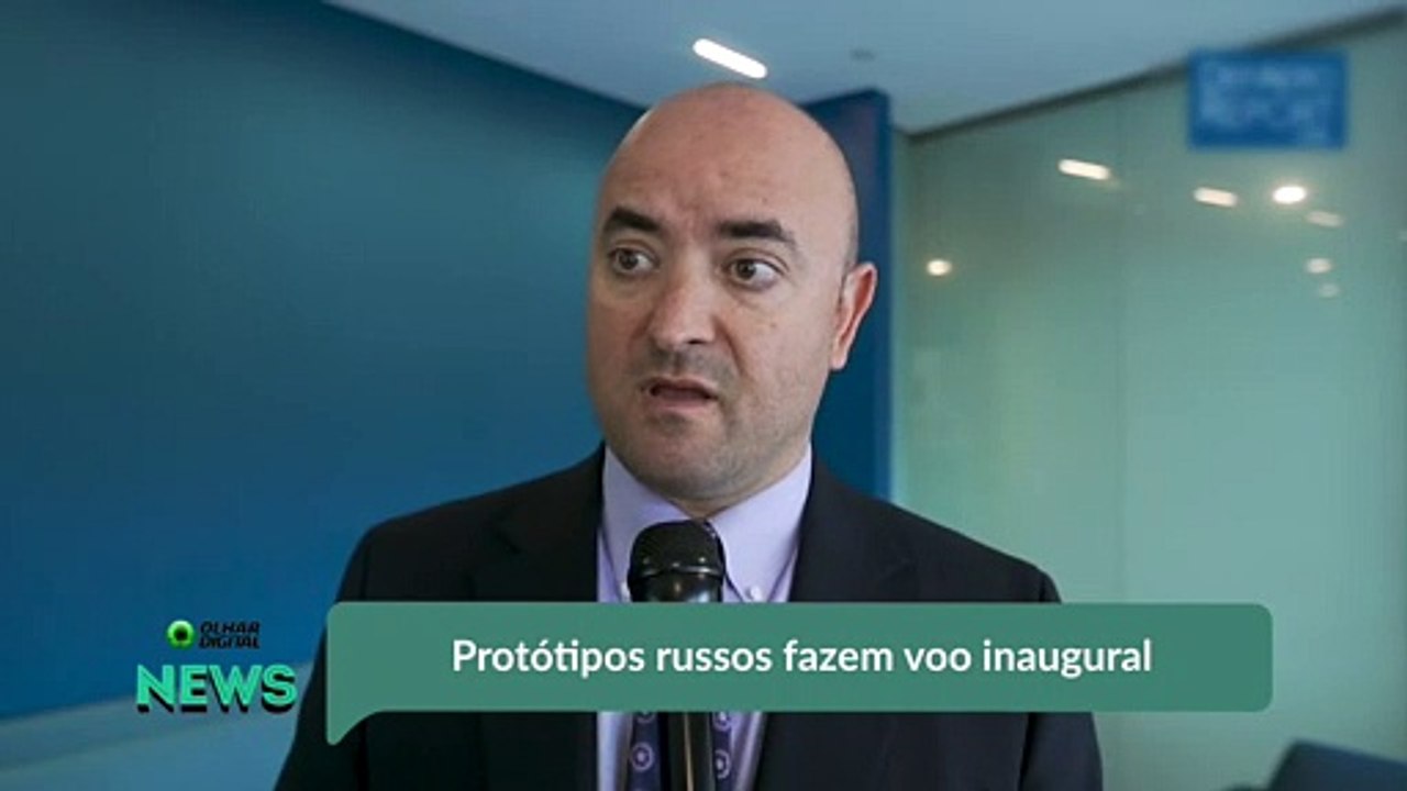 Protótipos russos fazem voo inaugural