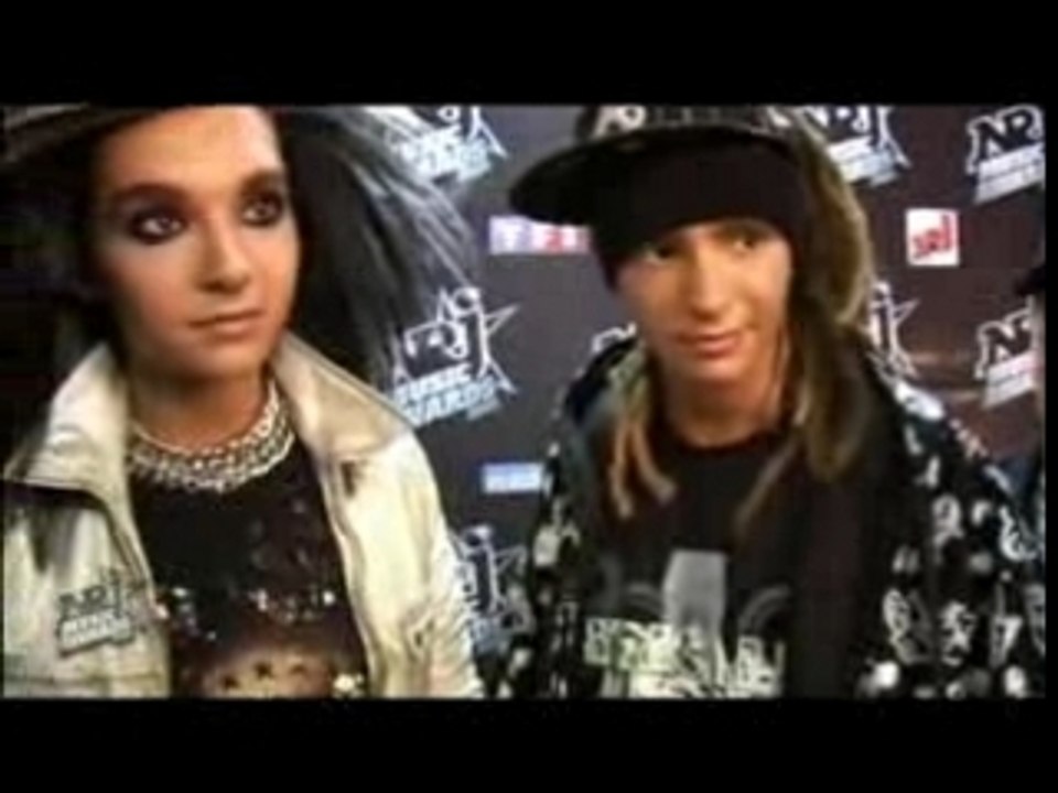 Tokio Hotel - interview after NRJ
