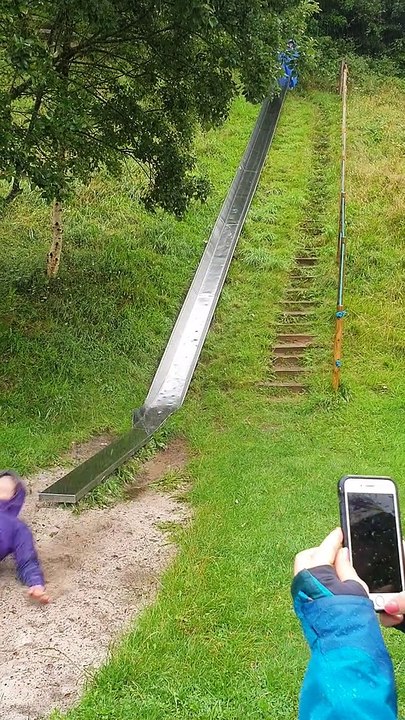Rain Makes Steel Slide Extra Slippery