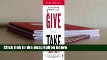 [MOST WISHED]  Give and Take: A Revolutionary Approach to Success
