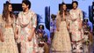 Farhan Akhtar & Shibani Dandekar walk the ramp at Lakme Fashion Week 2019; Watch video | FilmiBeat