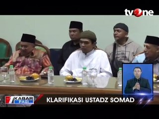 Penuhi Undangan MUI, Ustaz Somad Klarifikasi Ceramah Salib