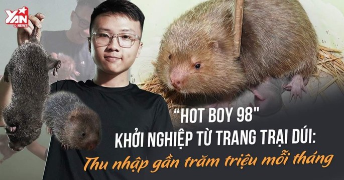 Khởi nghiệp với trang trại nuôi dúi Sài Gòn: Sinh viên 9x thu nhập hàng 50 triệu mỗi tháng - Làm giàu không khó?!!