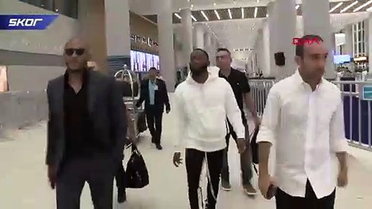 N'Koudou, İstanbul'a geldi