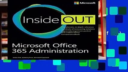 Microsoft Office 365 Administration Inside Out (Inside Out (Microsoft))  For Kindle